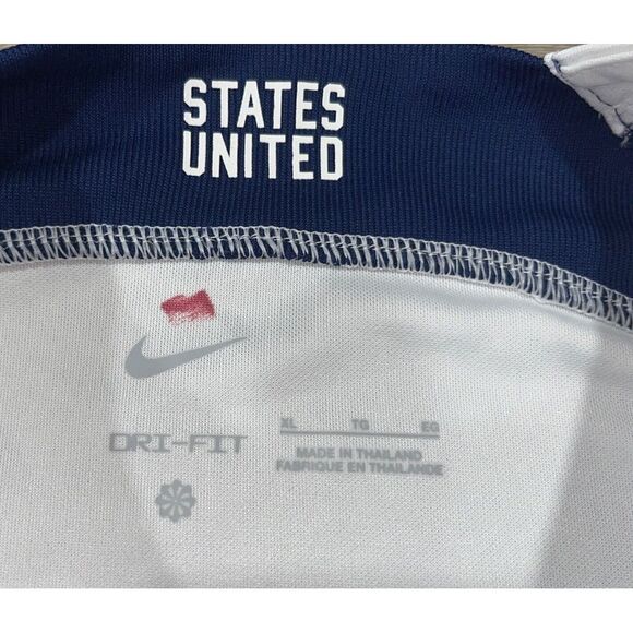 Nike Youth USMNT 2022/23 Home DRI FIT ADV Authentic White Blank Jersey XL - Picture 4 of 9
